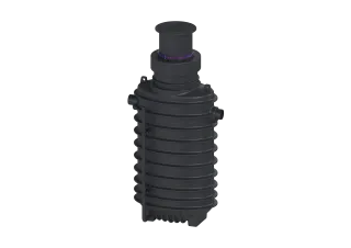 KESSEL-Fettabscheider EasyClean ground NS 12,5, Direct, 995-1740 mm,A/B, rechts