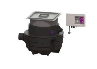 KESSEL-Hebeanlage Aqualift F Compact Duo, SPZ 1000, Bodenpl., befliesbar