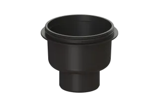 KESSEL-Ablaufkörper für Abdeckplatte für Geruchsverschluss 50 mm, schwarz