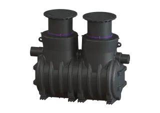 KESSEL-Öl-/Benzinabscheider EasyOil ground, NS 3, Sys. B, 1800 l, Bel.Kl. D