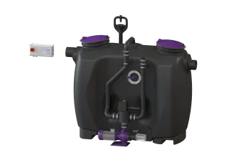 KESSEL-Fettabscheider EasyClean free NS 7, Auto Mix & Pump