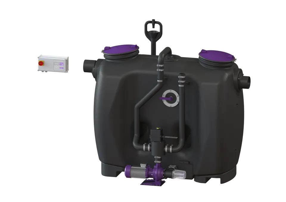 KESSEL-Fettabscheider EasyClean free NS 7