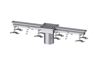 KESSEL-Schlitzrinne Ferrofix ohne Klebeflansch