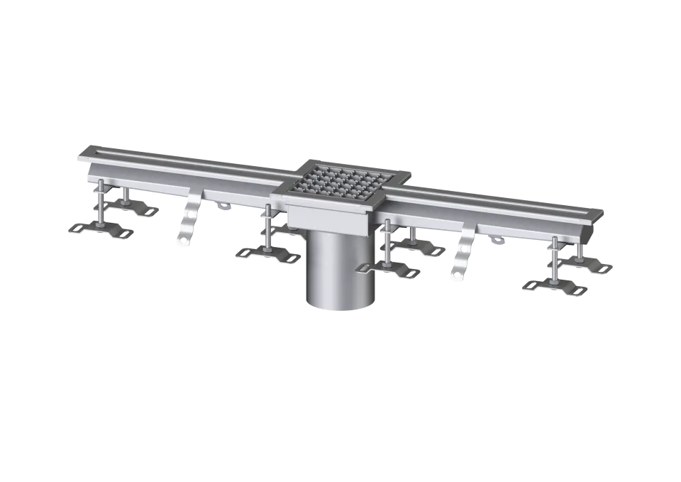 KESSEL-Schlitzrinne Ferrofix ohne Klebeflansch