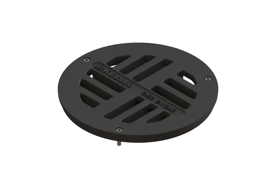 KESSEL-Einlegerost Schlitzrost rund