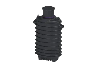 KESSEL-Fettabscheider EasyClean ground NS 12,5, Standard, 855-1145 mm, Klasse D
