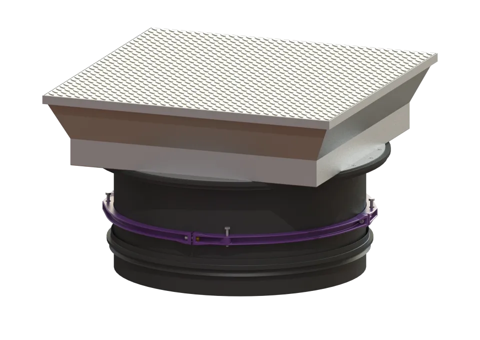 KESSEL-Schachtmodul Zugang 800, eckig, B/D KESSEL-Schachtmodul Zugang 800, eckig, B/D