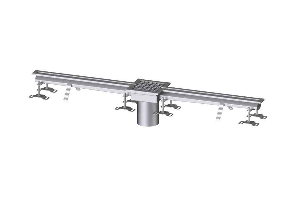 KESSEL-Schlitzrinne Ferrofix ohne Klebeflansch