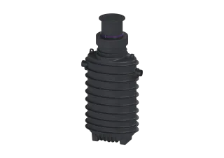 KESSEL-Fettabscheider EasyClean ground NS 12,5, Standard, 995-1170 mm, Kl. A/B