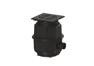 KESSEL-Hofablauf System 400, DN 100, A, 460 - 590 mm, RSV