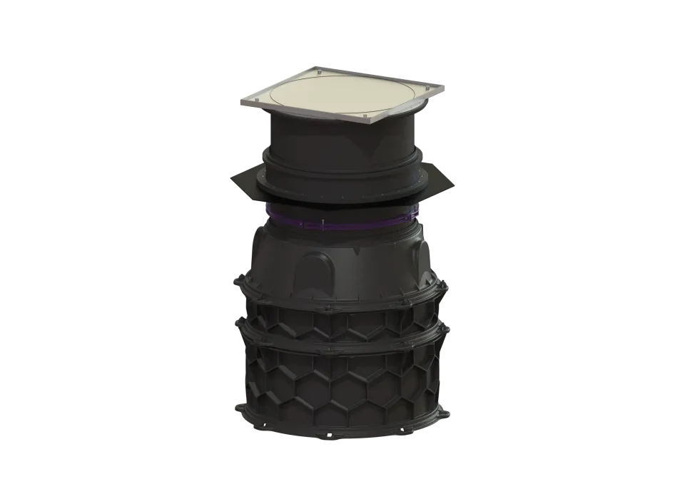 KESSEL-Schachtmodul Zugang 800, eckig, K3, befliesbar, WU KESSEL-Schachtmodul Zugang 800, eckig, K3, befliesbar, WU