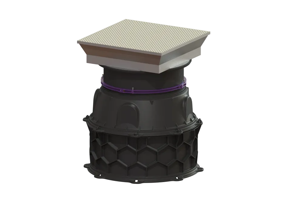 KESSEL-Schachtmodul Zugang 800, eckig, B/D KESSEL-Schachtmodul Zugang 800, eckig, B/D