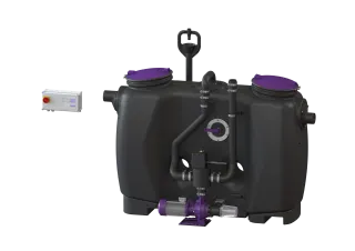 KESSEL-Fettabscheider EasyClean free NS 4, Auto Mix & Pump