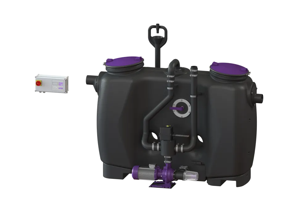 KESSEL-Fettabscheider EasyClean free NS 4