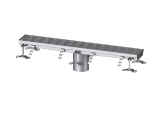 KESSEL-Kastenrinne Ferrofix ohne Klebeflansch, 156 x 1014 mm