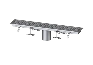 KESSEL-Kastenrinne Ferrofix ohne Klebeflansch, 200 x 1050 mm