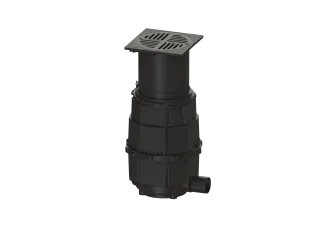 KESSEL-Hofablauf System 400, DN 100, A, 730 - 1080 mm