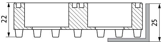 emco Gummiwabenmatte STRUCTURA