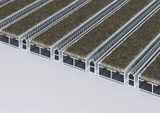 DIPLOMAT Premium Large mit Einlage Conform und Bürstenleiste 517 PL Conform B