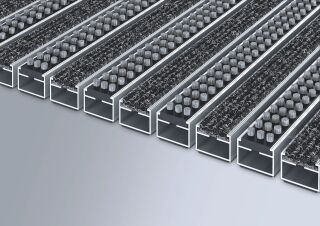 DIPLOMAT Original mit Ripseinlage und Cassettenbürste 512 RCB