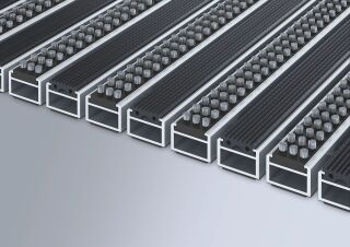 MARSCHALL Original mit Gummieinlage und Cassettenbürste 512 SGCB