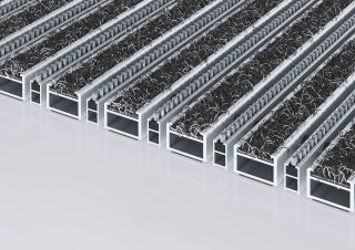 MARSCHALL Premium mit Einlage Outdoor und Bürstenleiste 517 PS Outdoor B