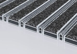 MARSCHALL Premium Large mit Einlage Outdoor und Bürstenleiste 517 PSL Outdoor B