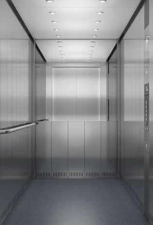 Kabinenausstattung KONE TransSys™ DX, Beispiel