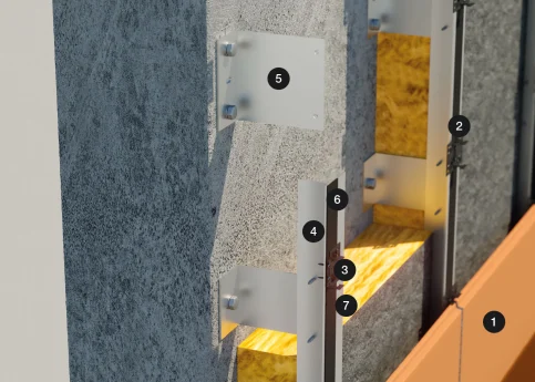 KeraTwin® K20 – Befestigung mit Klammersytem K20