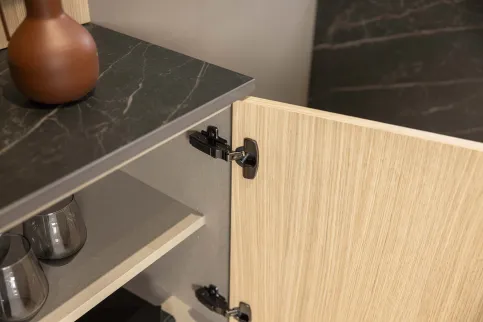 Designbeschlag Sensys in Obsidianschwarz