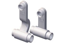 HZ-Heizkörperanschluss 15/18 mm Löten zweiteilig z. Ausstemmen m. Springbogen