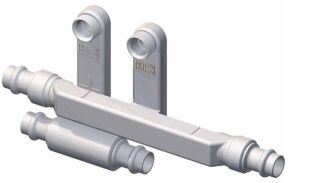 HZ-Heizkörperanschluss 15mm V Pressen Cu/C-Stahl Pressen Kontur V