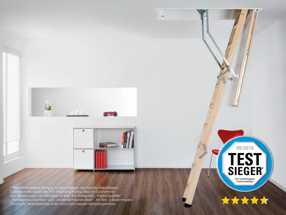Roto Frank Treppen Bodentreppen Designo Passivhaus