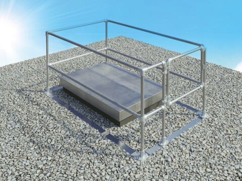 Mehr Sicherheit rund ums Flachdach mit Roto Treppen