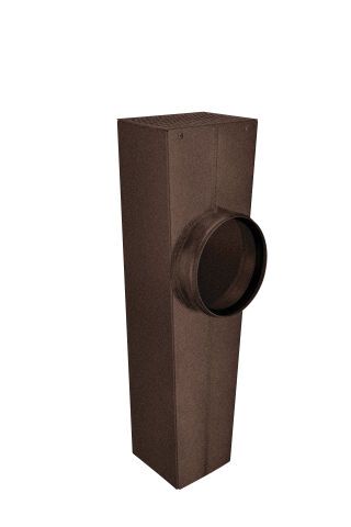 Flachdach-Abzweig TX - TdM kastenförmig; ø80x80 / 75