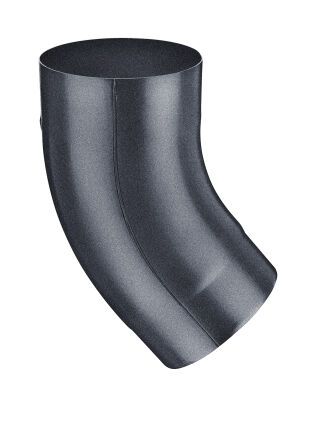 Rohrbogen - TX - Anthrazit 40° ø100