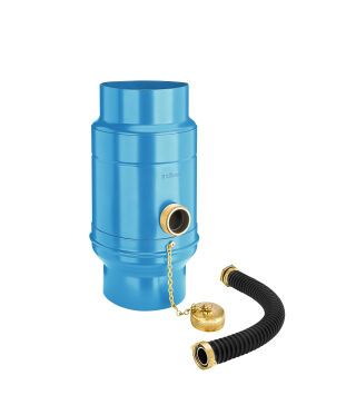 Wassersammler - SX - Sonderfarbe ø100 mit Schlauchset