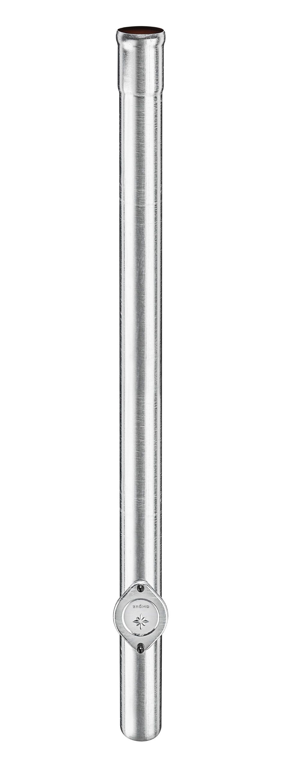 Verzinktes Standrohr ø125/2000 mit Deckel geschlossen