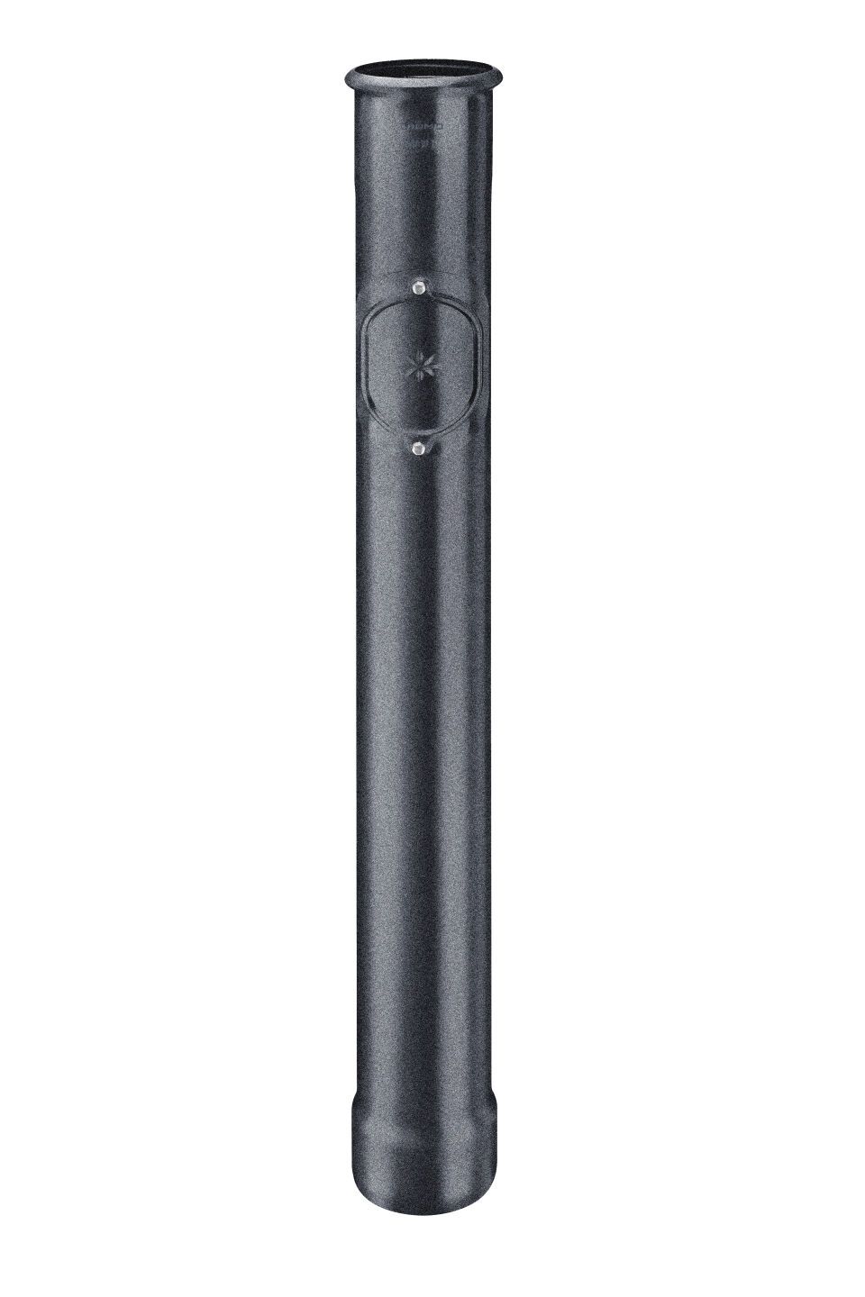 Regenstandrohr - TX - Anthrazit ø120 / 1000 mit Reinigungsdeckel