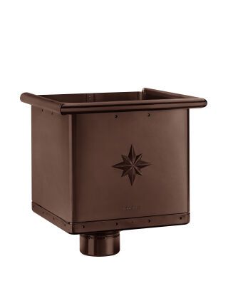 Wasserfangkasten - SX - Testa di Moro ø100 kubisch exzentrisch 283x240x240