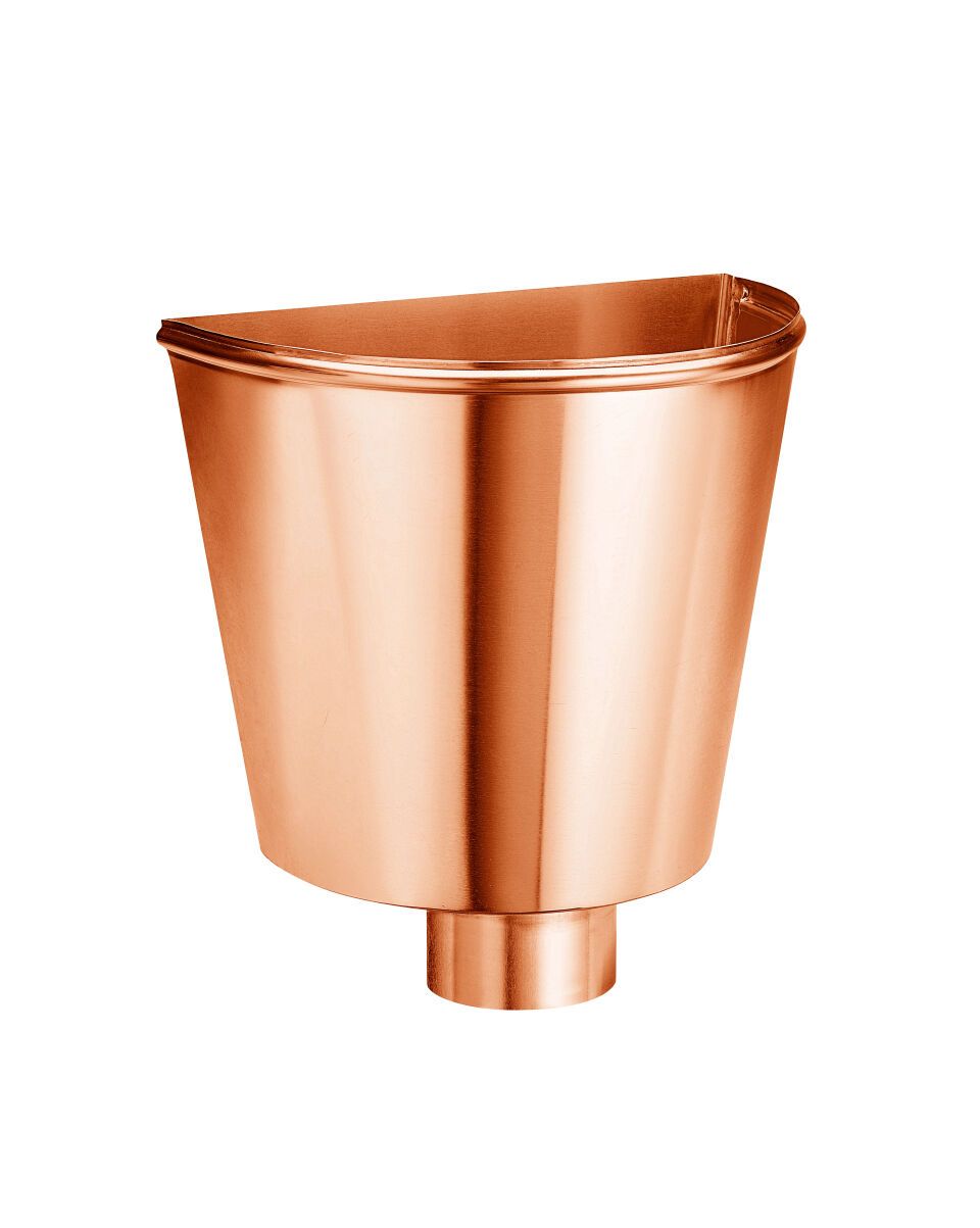 GRÖMO Wasserfangkasten wandanliegend - halbrund