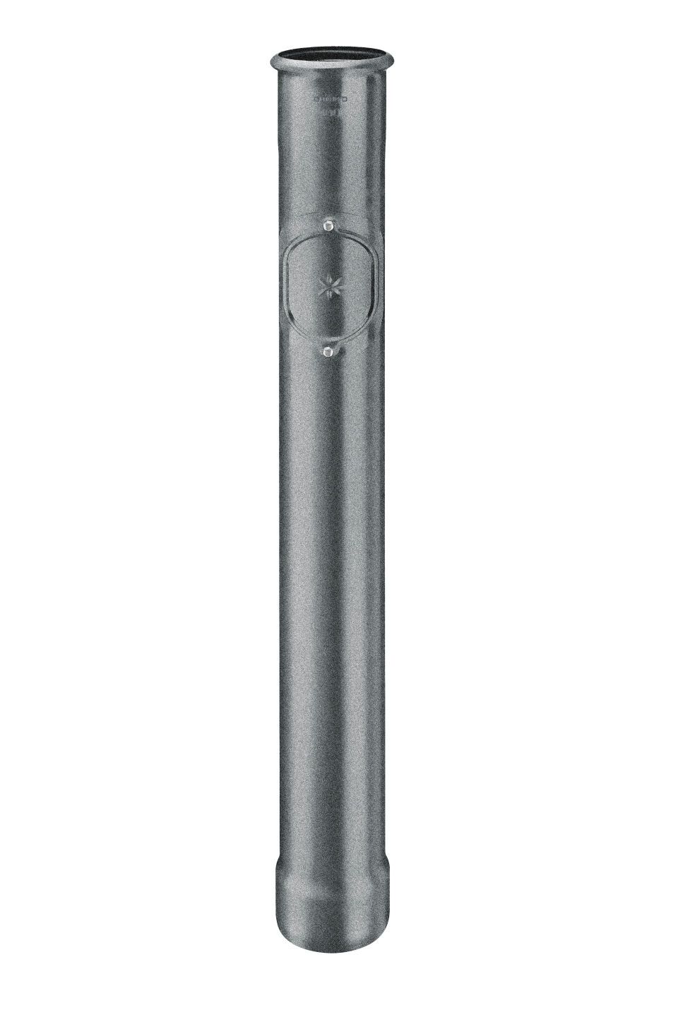 GRÖMO ALUSTAR Regenstandrohr 1,0 m - mit Reinigungsdeckel
