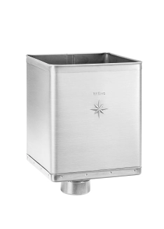 Design-Wasserfangkasten exzentrisch