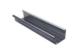 Dachrinne kastenförmig - TX - Anthrazit 250 / 5 m