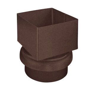 Übergangsstück Kasten - TX - TdM 100 x 100 auf ø100 mm