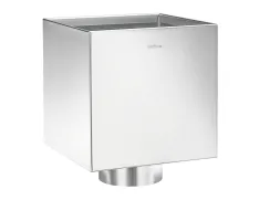 Kubischer Flachdach-Wasserfangkasten