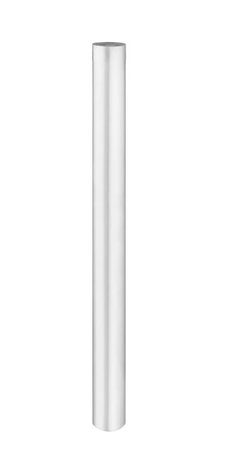 Regenfallrohr rund - SX - Weiß 100 / 3 m