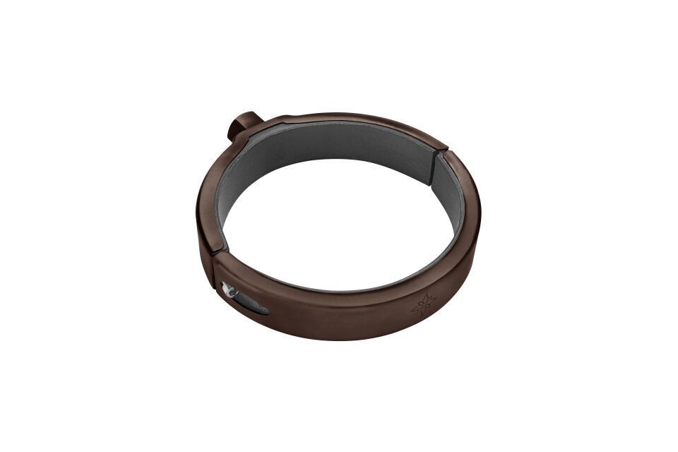 GRÖMO ALUSTAR Design-Fallrohrschelle mit Gewindemutter M10