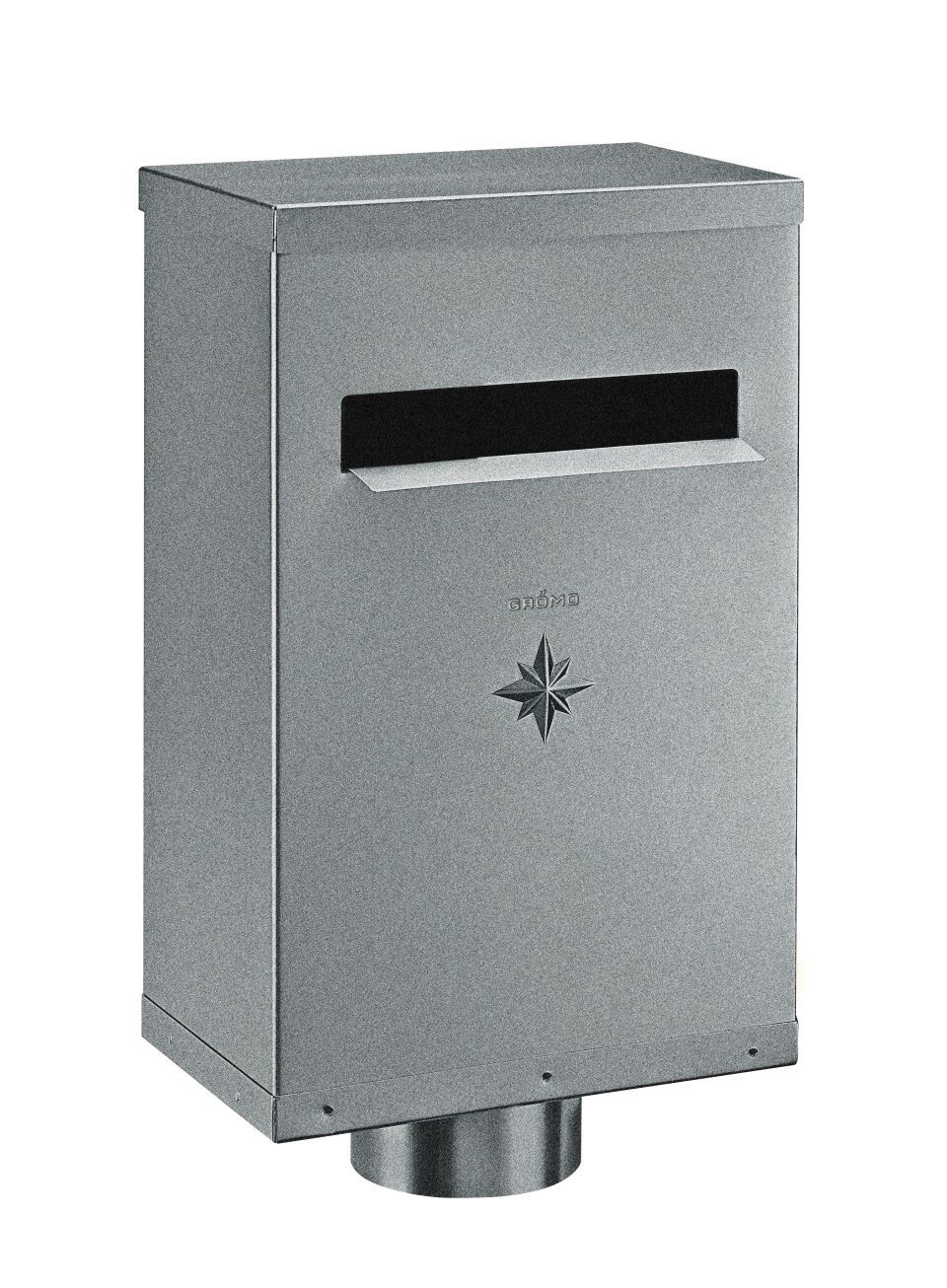 GRÖMO ALUSTAR Flachdach-Wasserfangkasten ohne Zulauf