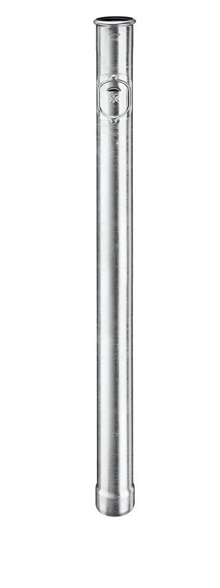 Verzinktes Grömo Standrohr ø100/2000 mit geschlitztem Deckel